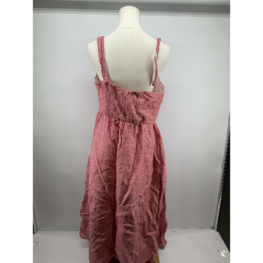 100% European Linen Fit & Flare Midi Dress - Picture 2 of 3